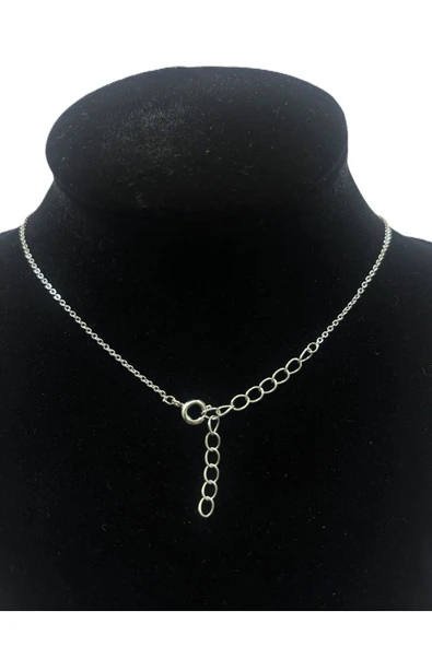 KADIN ZİRKON TAŞLI KOLYE - Resim 2