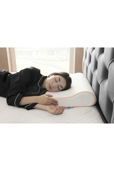 Boyun Destekli Boyun Fıtığı Boyun Düzleşmesi Için Ortopedik Visco Yastık - 4