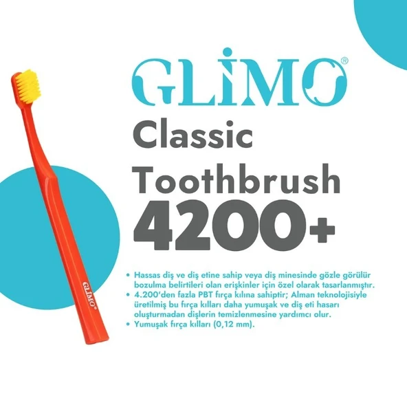 Glimo Classic Soft 4200+ Diş Fırçası