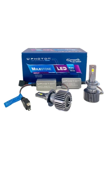 Photon Ford Tourneo Courıer Led Xenon Kısa Far Ampulü Milestone H7 - Resim 2