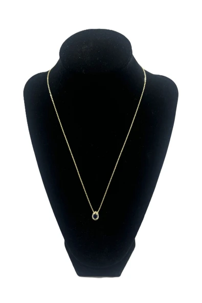 KADIN ZİRKON TAŞLI KOLYE ürün görseli 1