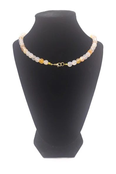 KADIN DOĞAL TAŞ KOLYE - Resim 2