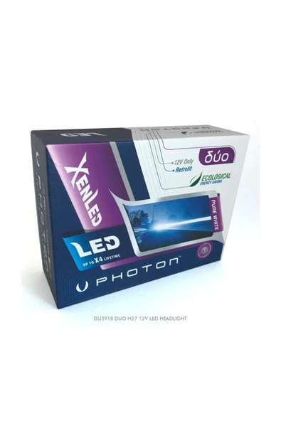 Photon Duo H27 12v Led Headlıght - Resim 3