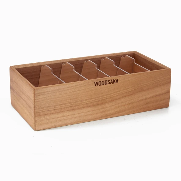 Woodsaka Gobi Kartvizit Organizer - Küçük - Kiraz Ağacından - 2