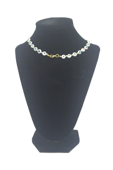 KADIN TASARIM CAM KOLYE - Resim 2