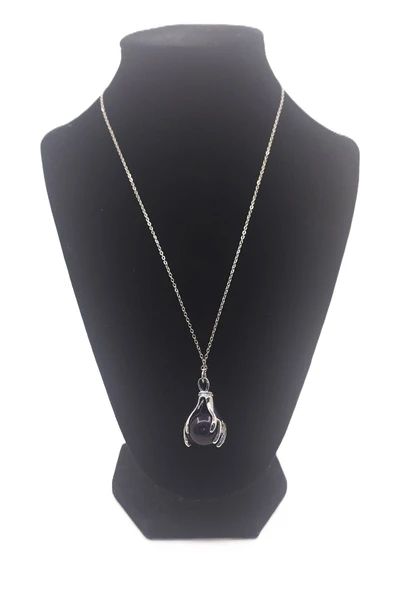 KADIN DOĞAL TAŞ KOLYE - Resim 2