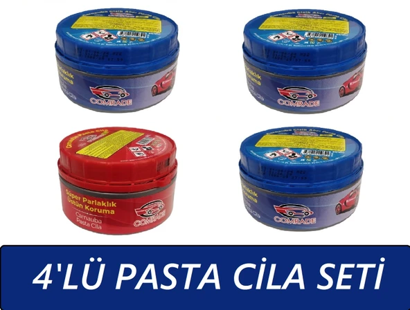 Pasta Cila Seti 4 Adet