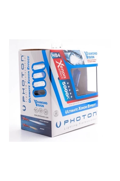 Photon Hb4 9006 12v 55w 5000k Diamond Vision ürün görseli