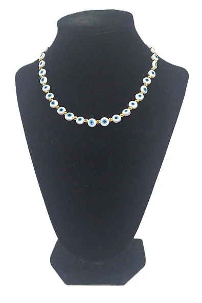 KADIN TASARIM CAM KOLYE ürün görseli 1