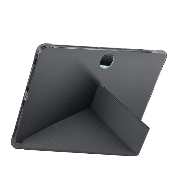 Honor Pad 9 Uyumlu Kılıf Tri Folding Kalem Bölmeli Standlı Kılıf - 10