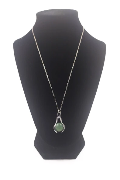 KADIN DOĞAL TAŞ KOLYE - Resim 2