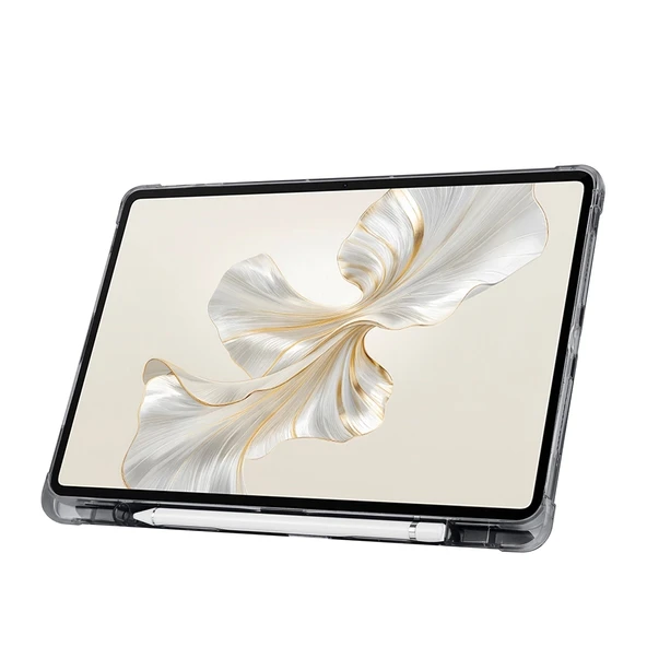 Honor Pad 9 Uyumlu Kılıf Tri Folding Kalem Bölmeli Standlı Kılıf - 9