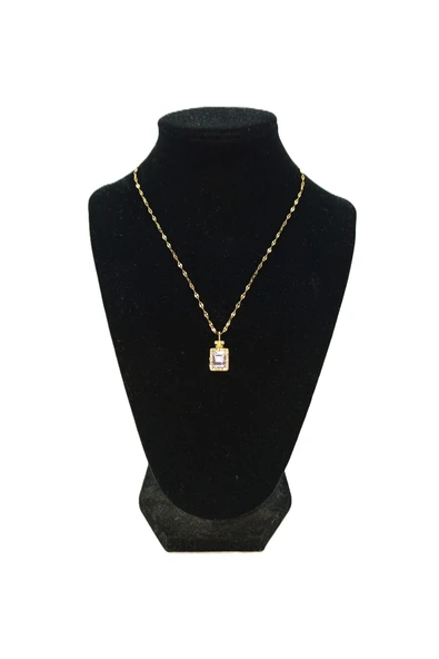 KADIN ÇELİK KOLYE - Resim 2