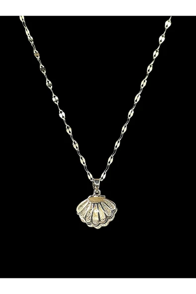 KADIN ÇELİK KOLYE - Resim 2