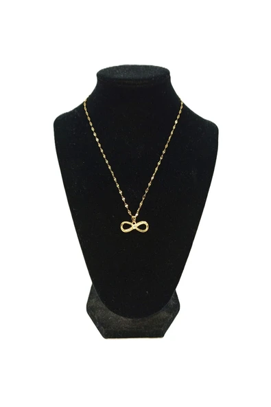 KADIN ÇELİK KOLYE - Resim 2