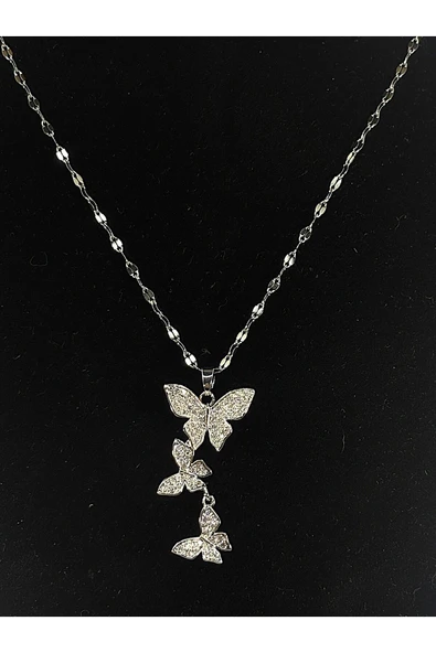 KADIN ÇELİK KOLYE ürün görseli 1