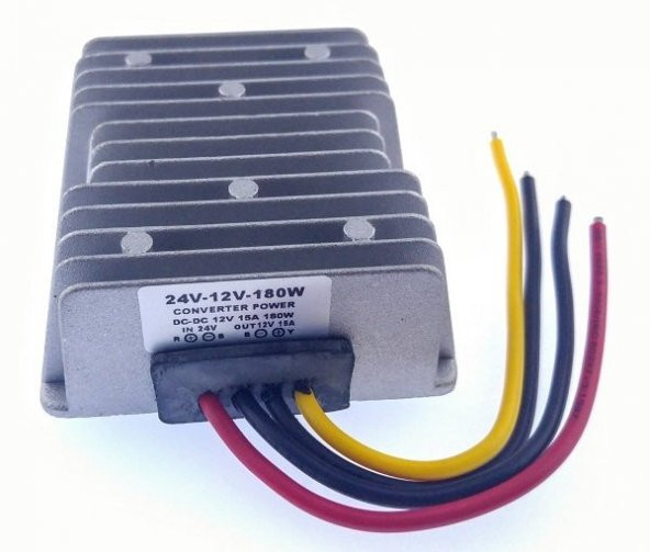 Converter Dc/Dc Giriş 24vdc Çıkış 12vdc 180w 15a Konvertör