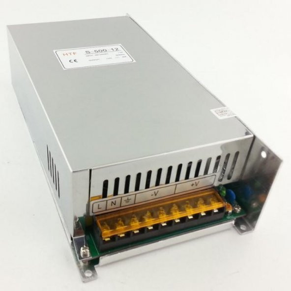 SMPS HTF-S-500-12 500W 12V/41,7A Güç Kaynağı