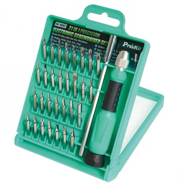 Proskit SD-9802 Tornavida Seti 31 Parça - 2