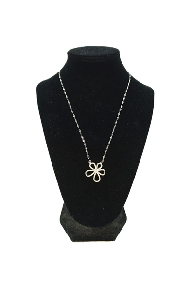 KADIN ÇELİK KOLYE - Resim 2