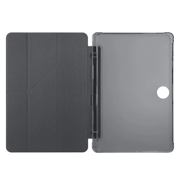 Honor Pad 9 Uyumlu Kılıf Tri Folding Kalem Bölmeli Standlı Kılıf - 8