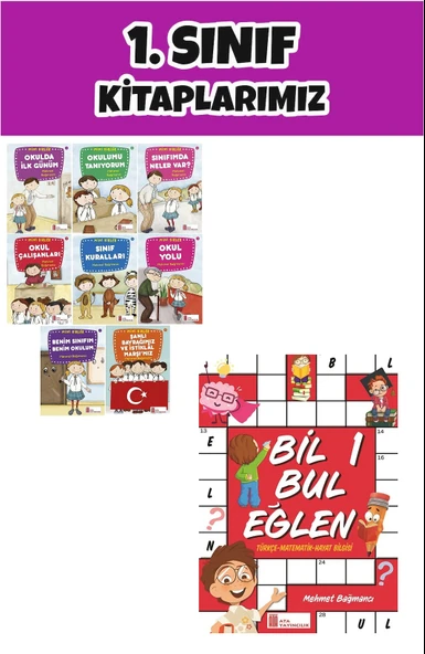 1.Sınıf Mini Birler Hikaye Seti +Bil Bul Eğlen ürün görseli 1