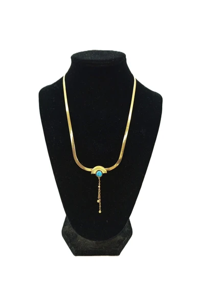 KADIN ÇELİK KOLYE - Resim 2