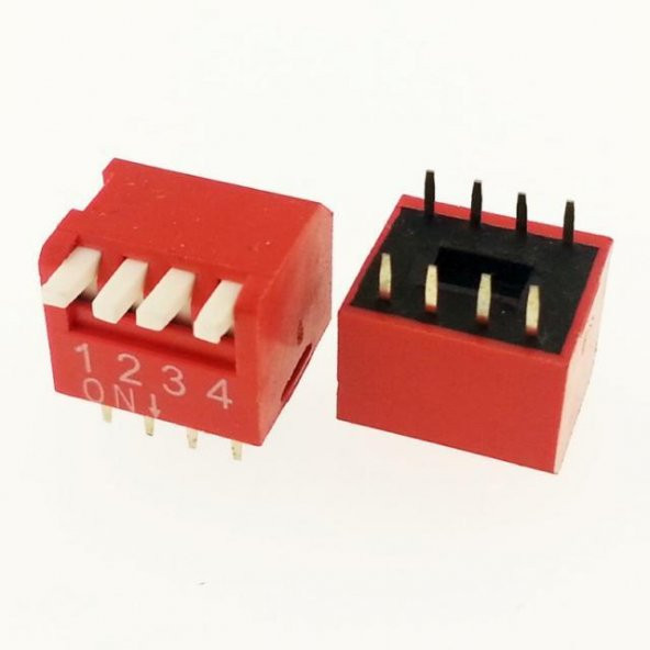 4 Pin Piano Tip Dip Switch