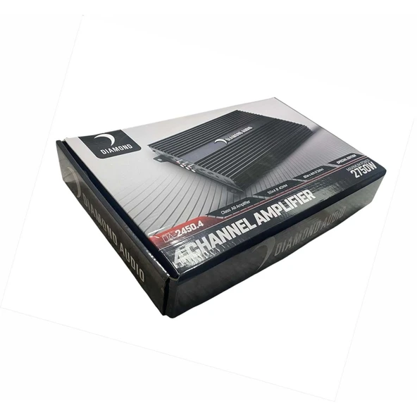 Diamond Audio DA-2450.4 4 KANAL AMFİ 2750 WATT MAXİMUM POWER 4 OHM 4X50 WATT RMS POWER - 3