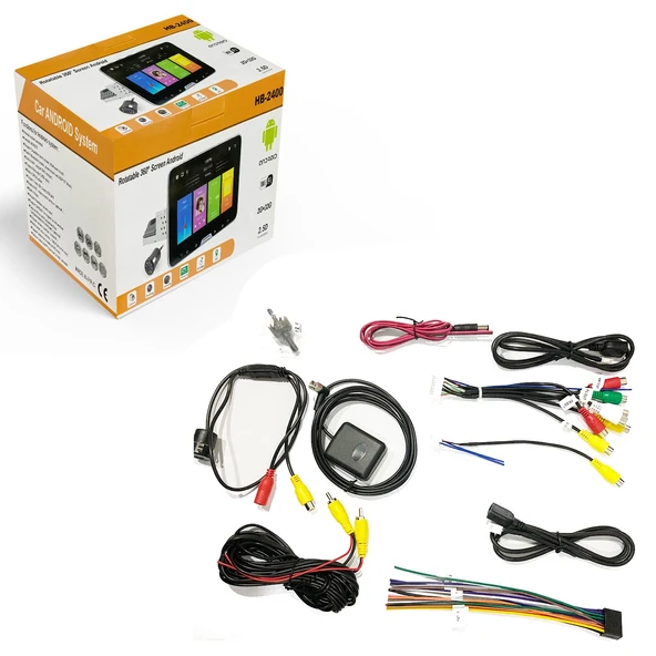 HARBASS HB-2400 Tablet Multimedya Android 10 İnç 2+32GB Carplay Mirrorlink Oynar Başlık - 3