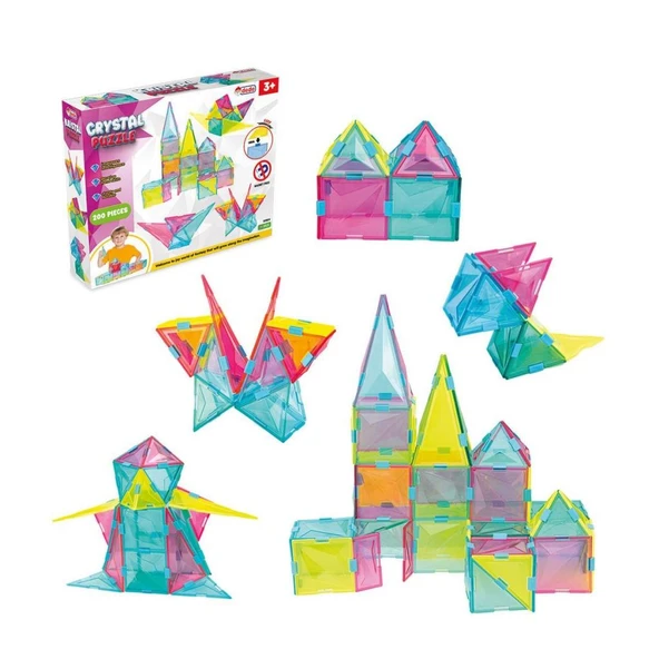 03924 Kristal Puzzle 200 Parça -Fentoys ürün görseli