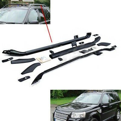 Land Rover Uyumlu Freelander 2007- Tavan Çıtası Oem Style Black
