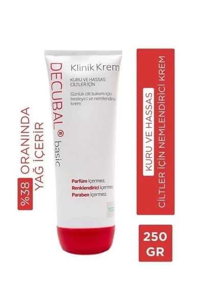 Decubal Basic Clinic Kuru Ve Hassas Ciltler İçin Klinik Krem 250 gr