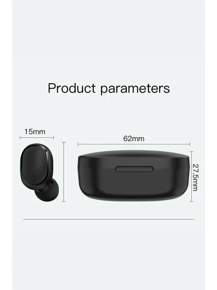 Fezzstore Dots E6S Bluetooth Kulaklık Hd Ses Extra Bass Yüksek Mikrofon Kalitesi - 3