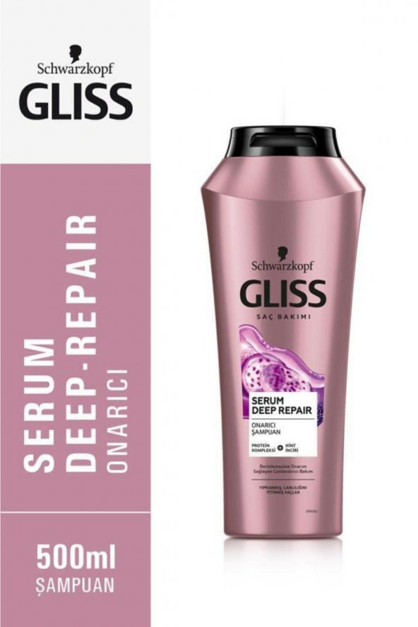 Gliss Serum Deep Repair Onarıcı Şampuan 500 ml - 1
