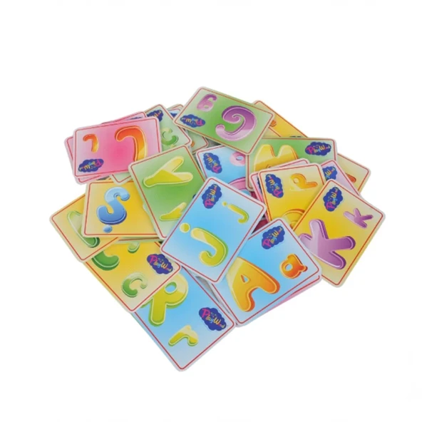 Playwood Eğitici Resimli Bilgi Kartı Harfler - 8