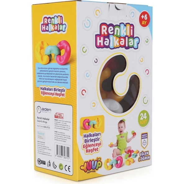 Renkli Halkalar 24 Parça - 6