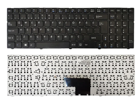 Casper Nirvana C700 Serisi Notebook Klavyesi, Laptop Tuş Takımı (Siyah TR) Ver.1