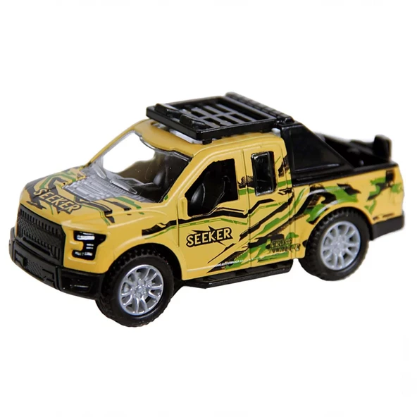 Metal Çek Bırak Safari Jeep K137A42 - 5
