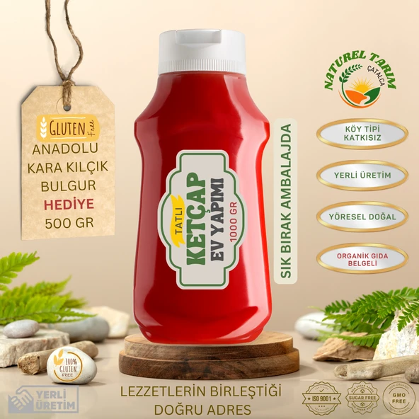 NATUREL KÖY TİPİ KETÇAP ( TATLI )