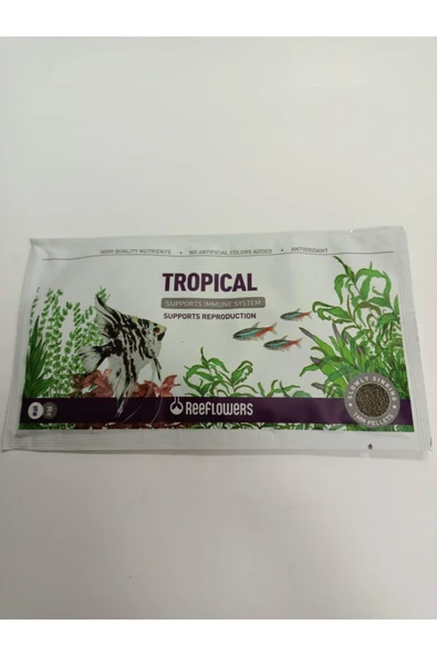 ReeFlowers Tropical Pellet 1,0 mm 15 gr x 5 Adet