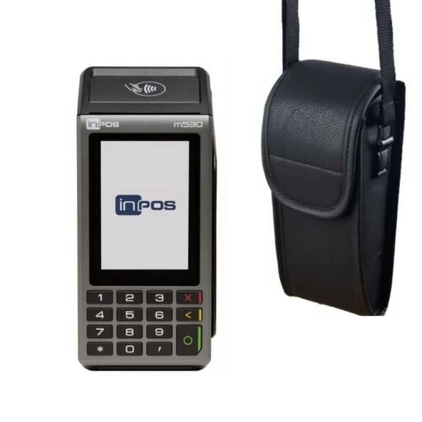 İNPOS T300 KAPALI POS ÇANTASI SÜET