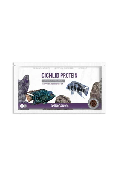 ReeFlowers Cichlid Protein Pellet 1,2 mm 15 gr X 5 Adet