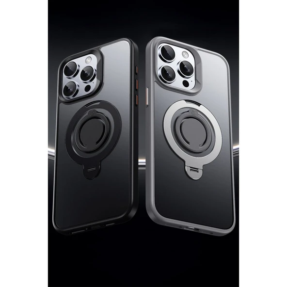 Peeq iPhone 16 Pro Max Avatar 360 Dönen Telefon Kılıfı - 12