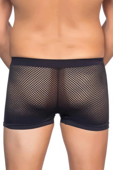 Siyah Emay 2106 Soft Erkek Boxer - Resim 2
