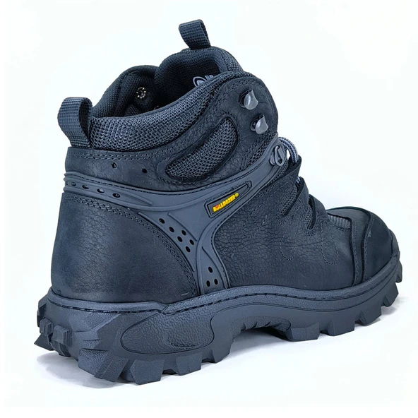 Bulldozer Outdoor Bot Nubuk Deri Siyah 250004 - 2