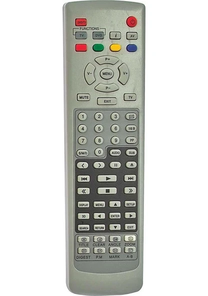 Telefunken Dvd'Li Televizyon Kumandası