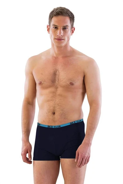 Lacivert Emay 6950 Erkek Boxer