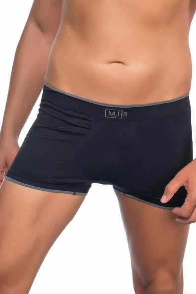 Siyah Emay 2103 Soft Erkek Boxer