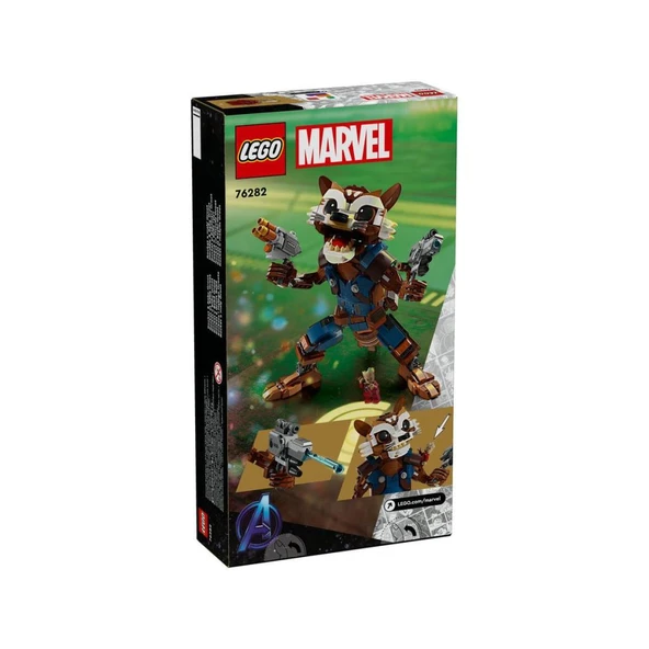 76282 ﻿LEGO® Marvel Rocket ve Bebek Groot 566 parça +10 yaş - 4